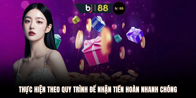 Thực hiện theo quy trình để nhận tiền hoàn nhanh chóng